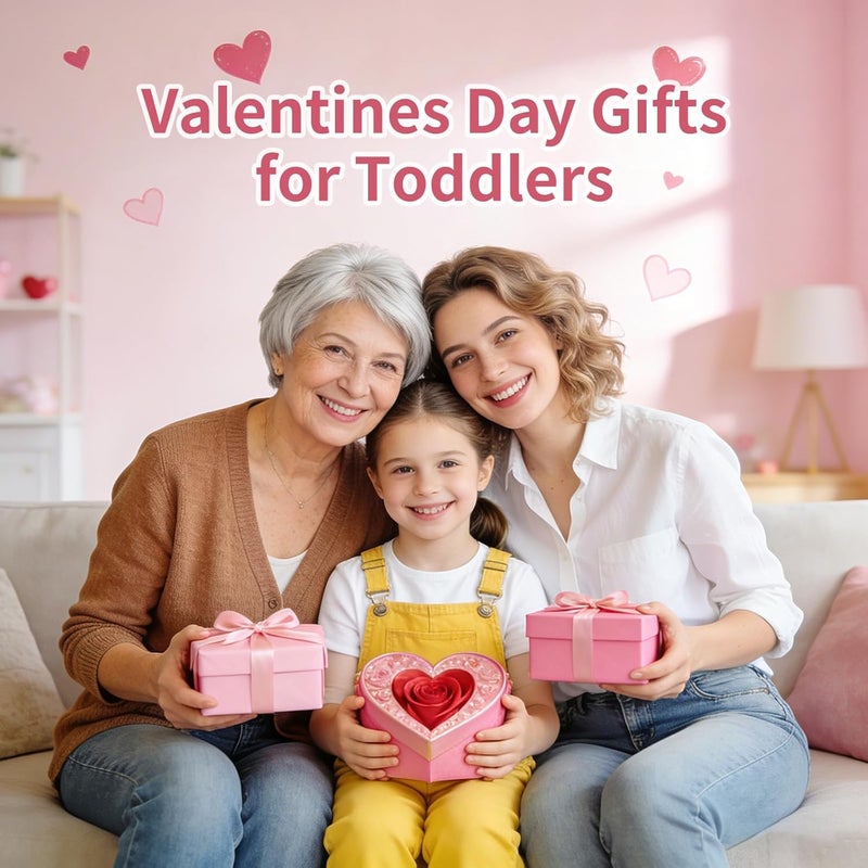 cotmcor Store Toddler Purse Valentines Gifts for Kids: 2 3 4 5 6 7 8 Year Old Girl Birthday Gift, Toys for Ages 2-4 Rainbow Crossbody Bag - Image 3